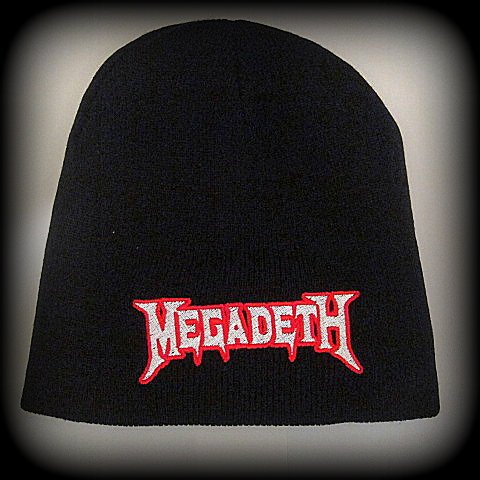 MEGADETH - Embroidered - Logo - Beanie